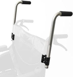 Push Wheelchair Handle Extender (300lbs Weight Capacity), Universal Wheelchair Accessories – Extendable Handle, Adjustable Extender for Adults