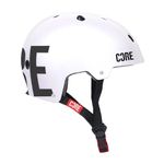 CORE Protection Street Helmet Skate/BMX/Bike/MTB/Roller Derby/Scooter - White/Black, S/M