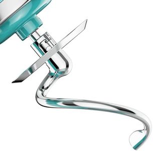 Coolcook Stainless Steel Dough Hook for Kitchenaid Stand Mixer, Fits 4.5-5Qt Tilt-Head Stand Mixer attachments for kitchenaid mixer, Dishwasher Safe for Kitchen aid Accessories and Attachments