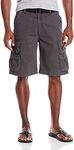 Wrangler Men's Authentics Premium Cargo Short, Anthracite Twill, 34