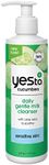 Yes To Cucumbers Gentle Milk Cleanser, 6 Fl Oz, Soothing Face Wash That Won't Strip Skin, Formulated with Cucumber, Aloe, Green Tea, and Soy Proteins