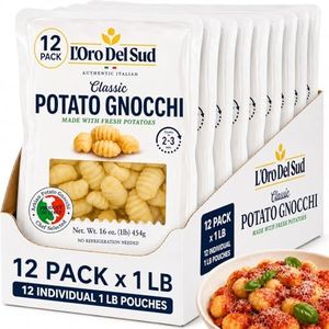 L'Oro Del Sud Pack of 12, Potato Gnocchi, Cooks in 2-3 Minutes, Shelf Stable, Mariella 12 Pack x 1 Lb