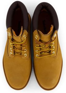 Timberland Men’s 6-Inch Waterproof Boots, Wheat Nubuck – Size 8 UK