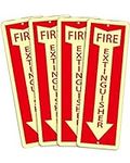 SWEETAPRIL 4-Pack Fire Extinguisher