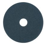 3M Blue Cleaner Pad, 5300, 18 in,Heavy duty scrubbing pads, 5 Pads