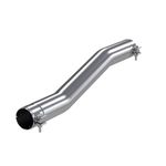 MBRP 3 Inch Muffler T409 Stainless Steel Muffler Bypass Exhaust, Fits Chevrolet/GMC Silverado 1500/Sierra 1500 2014-2024, No Muffler | S5001409