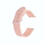 Colorcase Smart Watch Soft Silicon Strap Compatible with Beat Xp Vega Neo Smart Watch - Silicon Strap Band - Light Pink