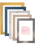 Alison Kingsgate Aluminium 17x11 Inch Frame Aluminium Picture Frames - 17x11 Aluminium Frames With Safe Perspex Front & Wall Mounting - 17x11 Aluminium Frame - Aluminium Photo Frame