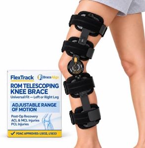 Brace Align FlexTrack ROM Post Op Knee Brace, Locking Telescoping L1833