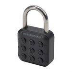 Hasaller Combination Padlocks Smart Fingerprint Padlock Home Waterproof TUYA Graffiti Bluetooth Lock Student Fingerprint Small Lock(Fingerprint)