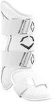 EvoShield Pro-SRZ 2.0 Batter's Leg Guard - White, Left Hand Hitter