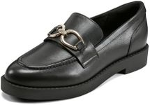 Rockport Women's Yemery Loafer, Black Leather, 9 Wide