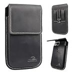 Topstache Leather Phone Holster wit