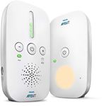 Philips AVENT Audio Baby Monitor DECT, White, SCD502/10