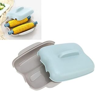 YEmirth Microwave Corn On The Cob Cooker Set BPA Free Dishwasher Safe Corn on The Cob Maker (A1)