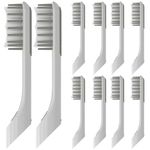 Compatible with Quip Electric Toothbrush Replacement Heads, for Quip Electric Toothbrush,10 Pack,White