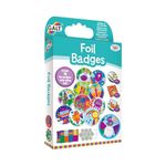 Galt Toys, Foil Badges, Craft Kit for Kids, Ages 6 Years Plus, Multicolor, 15.5 x 3.5 x 26.5 centimeters