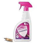 Moth Killer Spray 500ml - Cyper RTU, Powerful and Effective Treatment for Moths, Larvae, and Insects, Non-Staining & Low Odour, Long-Lasting Protection for Indoor and Outdoor Use