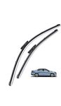 Accurate Front Windshield Wiper Blades for Fluence, Size-24,16(Pack of 2)