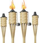 KERUITA Faux Bamboo Torches(4pack),