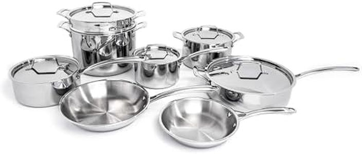Berghoff Professional Tri-Ply 18/10 Stainless Steel 13Pc Cookware Set