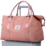 Cabin Bag for Flight, Personal Item Travel Duffle Bag Airplane, Hand Luggage Underseat Bag Carry on Bag Weekend Overnight Bag for Women Men with Wet Bag