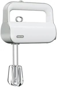 warran 4-in-1 Professional Electric Hand Mixer for Baking, Cooking and Coffee Drinks（Light Olive Green）