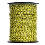 Upgraded Electric Fence Poly Wire 1312 Feet 400 Meters, 9 Stainless Steel Strands (0.15mm) Electric Fence for Livestock, 1/8" Diameter Portable Electric Fencing