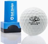 HODL 21 Ball Badge - Golf Ball Stamp (The Golf Series), Self-Inking Golf Ball Stamper, Personalized Waterproof Ink for Customizing Golf Balls - Cool Golf Accessories & Gifts for Men and Women