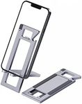 Hagibis Cell Phone Stand for Desk, 5 in 1 Foldable Aluminum Portable Travel Phone Holder with Bottle Opener, Box Opener, Ruler, Wrench for iPhone 16 15 14 13 12 11 Pro Max Samsung Galaxy