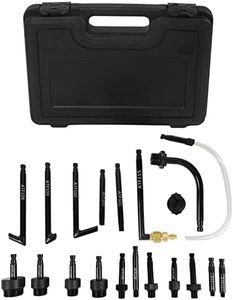 PLAYOCCAR Transmission Fluid Fill Adapter Kit, 20PCS ATF Filler Adapters Automatic Gearbox Oil Refill Connector Tool Set Compatible with Mercedes-Benz, Ford, GM, etc.