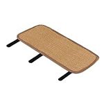 Navaris Table Leg Cat Scratcher - Sisal Scratching Mat Protector for Furniture Legs - Scratch Pad Protection with Wrap Around Straps 60 cm x 25 cm