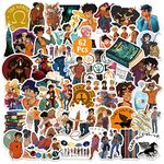 Percy Jackson Stickers 62PCS Books Graphic Waterproof Vinyl Sticker Pack for Kids for Luggage Pencil Case Cups Bike Phone Case Notebook