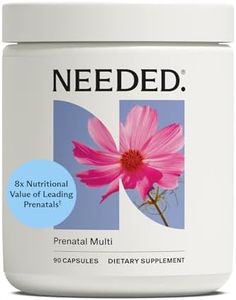 Needed. Multivitamin for Prenatal with Choline | Prenatal Multi Essentials Capsule- Pregnancy, Breastfeeding, Postpartum | Expertly-Formulated & Third-Party Tested, | 30-Day Supply