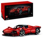 LEGO Technic Ferrari Daytona SP3, Race Car Model Building Kit, 1:8 Scale Advanced Collectible Set for Adults & Teens, Ultimate Cars Concept Series, Gift Idea for Men, Women, Him or Her 42143