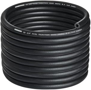 EVIL ENERGY 3/8 Fuel Line Hose 25FT Fuel Injection Hose Transmission Rubber SAE 30R9 300PSI