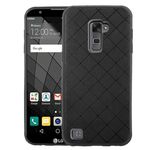 ELISORLI Compatible with LG Stylo 2 2+/Stylus 2 Plus/Stylo2 V 2V Verizon Case Rugged Thin Slim Cell Accessories Anti-Slip Fit Rubber TPU Mobile Phone Protection Cover for G LS775 VS835 Women Men Black