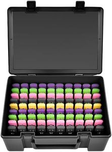 Flash Drive Case USB Memory Stick SD Card Storage Organizer- Holds 134pcs Thumb Drive Electronic Accessories Holder for Sandisk/for Samsung/for Inland/for PNY/for Netac (Black)