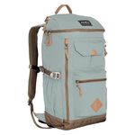 Eddie Bauer Unisex's Bygone 30l Backpack with Top Loading Knapsack Daypack, Light Heather Grey, US