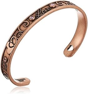 Alex and Ani Love Rafaelian Rose Gold Cuff Bracelet