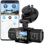 COOAU Dual Dash Cam 2.5K+1080P, Das