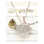 Claire's Deathly Hallows Locket Harry Potter Necklace Pendant, Harry Potter Gifts for Girls Hogwarts Official Merchandise Accessories Dress Up