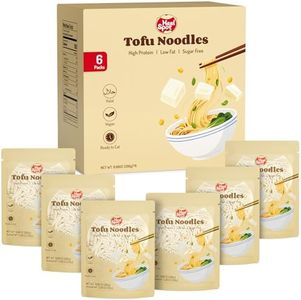HealSpot Tofu Noodles, 11g Plant Based Protein, Low Fat, Low Carb, Non GMO, No Sugar, Keto and Plant Based Friendly, Made with Pure Soy Milk(6 packs)