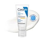 CeraVe AM Facial Moisturising Lotion SPF50 With 3 Essential Ceramides, Vitamin E, Niacinamide, MVE Technology, UVA UVB Protection, For Normal to Dry Skin, Lightweight, Non-Greasy, Allergy Tested, 52ml