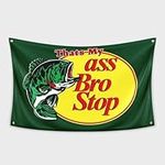 Cute Preppy Wall 3x5 Flag - Thats My Ass, Bro Stop - Tapestry Funny Flags for Room Banner Polyester College Banners Dorm Decorations Man Cave Flags for Rooms Dorms for Beach Party Teen Boys Girls Men