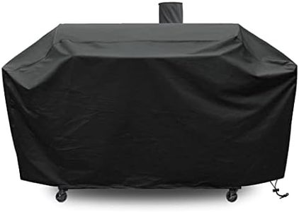 Westeco Grill Cover for Pit Boss Memphis Grill Cover Waterproof BBQ Smoke Hollow 4-in-1 Gas Charcoal Combo Grill Smoker Cover 73952 Pit Boss 4 in 1 Grill Cover Heavy Duty