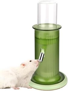 mini&moe Hamster Water Bottle No Drip – 4 oz Small Animal Water Bottle for Glass Tank with Stand Leak Proof Hamster Water Dispenser for Gerbil Chinchilla Ferret Squirrel Hedgehog