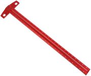 Vicrays T Square Woodworking Ruler - 24 Inch Precision Wood Working Tsquare Rule - Aluminum Alloy Carpenter Work Tool for Crafting, Marking, Layout, Scriber and Measuring