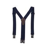 Dickies Men's Perry Y-Back Adjustable Suspender, Navy, One Size