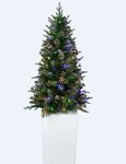 Porch Enteryway Tree (White, 6 Foot)